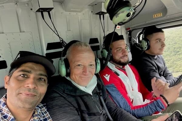 Helicopter Return vs. Round-Trip Trekking