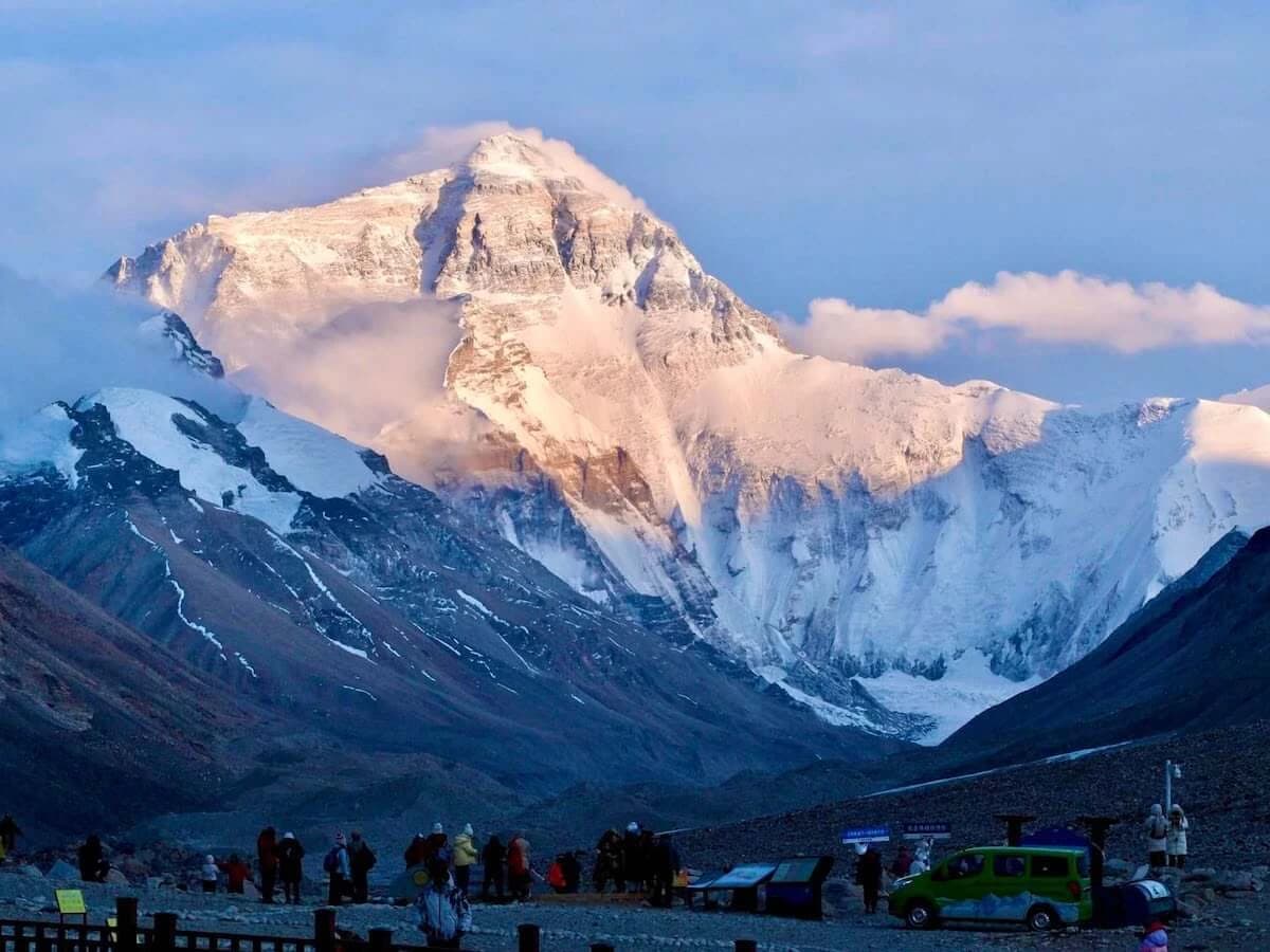 Everest Base Camp from Tibet