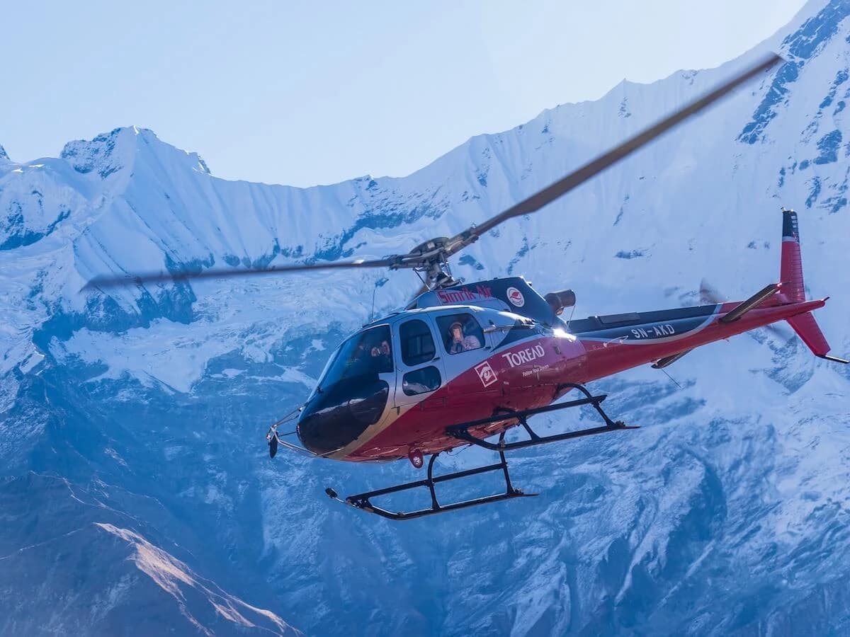 Helicopter Tour to Annapurna Base Camp