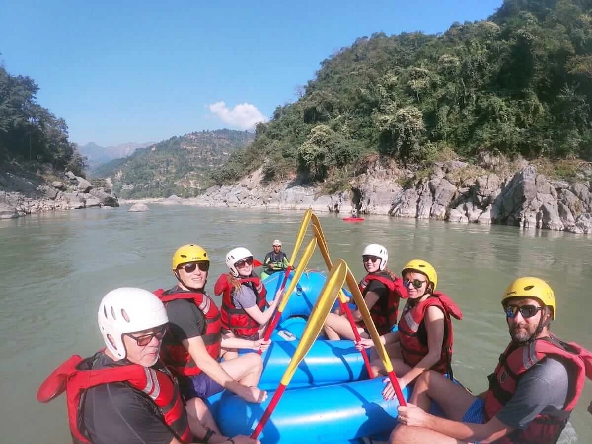 Rafting in Nepal