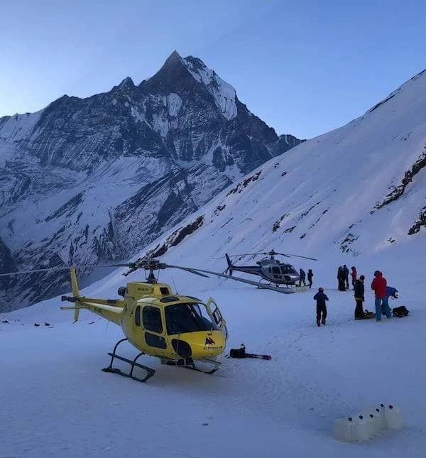 Annapurna Base Camp Helicopter Tour