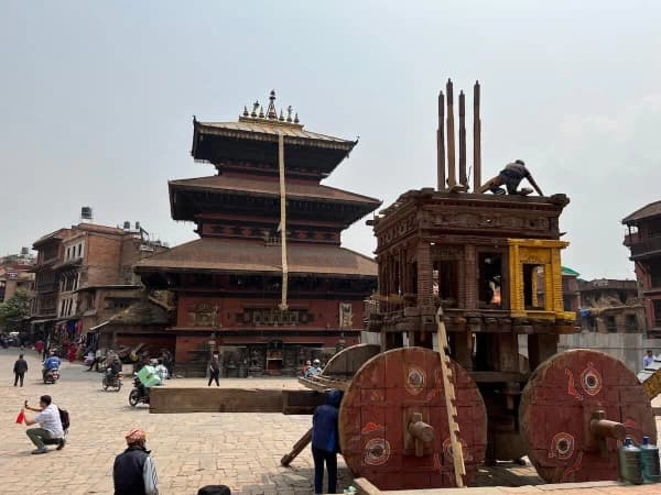 Preparing For Festival